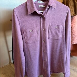 Faherty Lavender Button Down Shirt